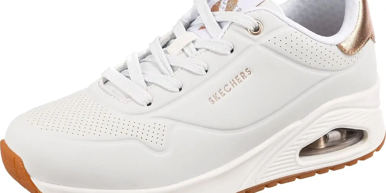 Zapatillas Skechers Uno Golden Air blancas para mujer