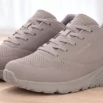 Zapatillas Skechers Uno Stand On Air gris oscuro para mujer