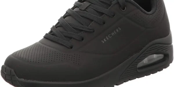Chollo zapatillas skechers uno stand on air negras para hombre