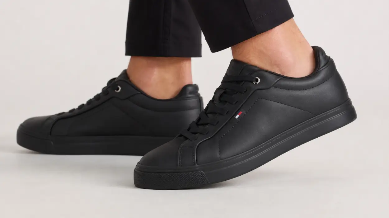 Zapatillas Tommy Hilfiger Icon Court Light negras para hombre
