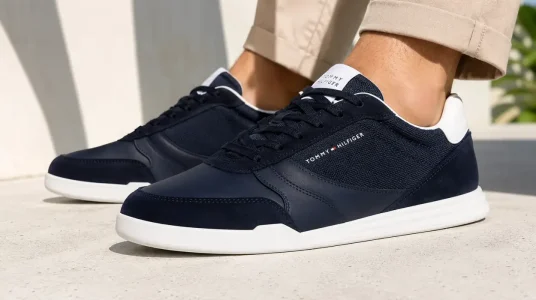 Zapatillas de piel Tommy Hilfiger Lopro Cup Mix