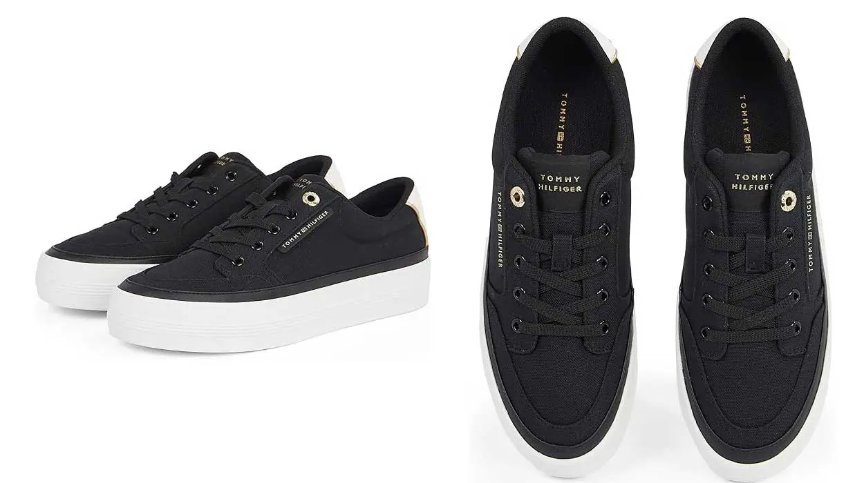 zapatillas Tommy Hilfiger Textile Plateau baratas