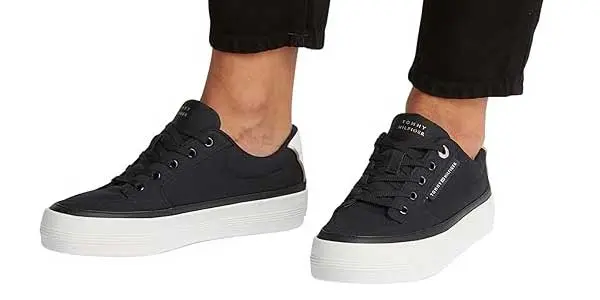 zapatillas Tommy Hilfiger Textile Plateau oferta