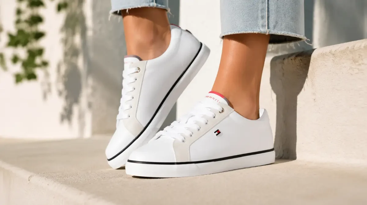 Zapatillas bajas Tommy Hilfiger TH Low Vulc para mujer
