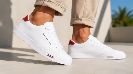 Zapatillas Tommy Hilfiger Vulc Core RWB Long Lace CVS FM0FM05813