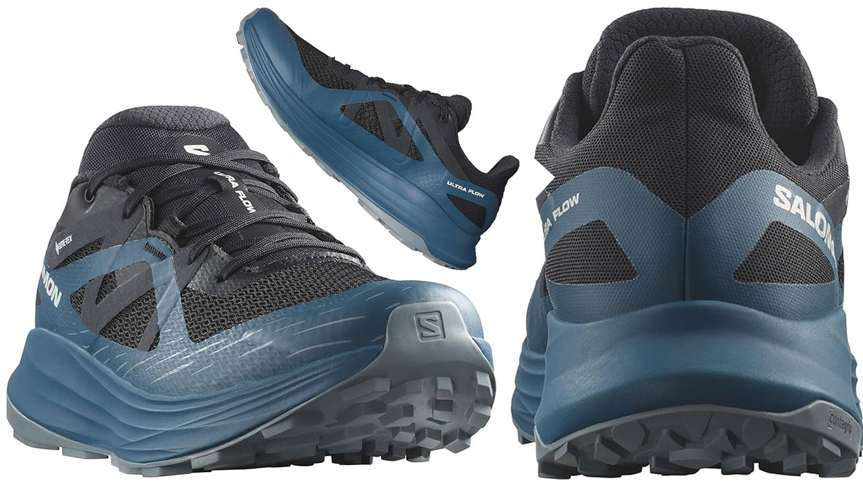 Zapatillas de trail running Salomon Ultra Flow Gore Tex para hombre baratas