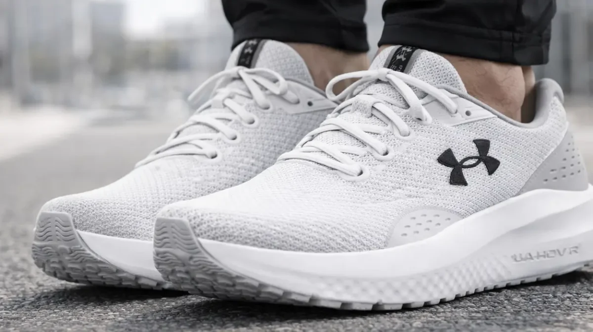 Zapatillas de running Under Armour UA Charged Surge 4 de color gris para hombre