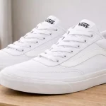 Zapatillas Vans Brooklyn LS de piel blancas para hombre