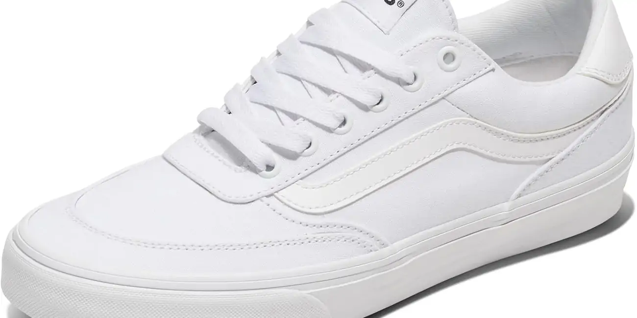 Zapatillas Vans Brooklyn LS de piel blancas para hombre