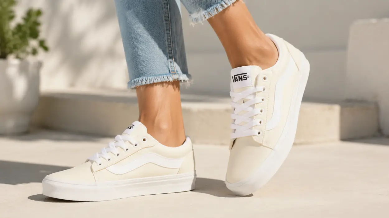 Zapatillas Vans Vero LS en color classic cream para mujer