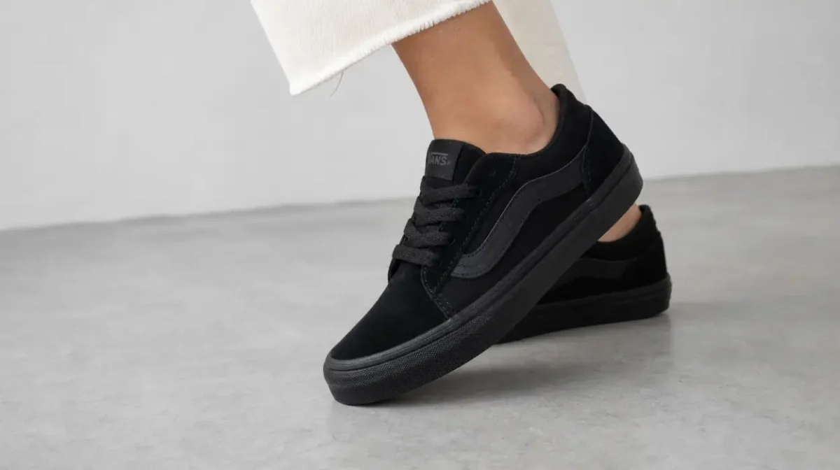 Zapatillas Vans Vero LS negras para niños en tallas hasta la 39