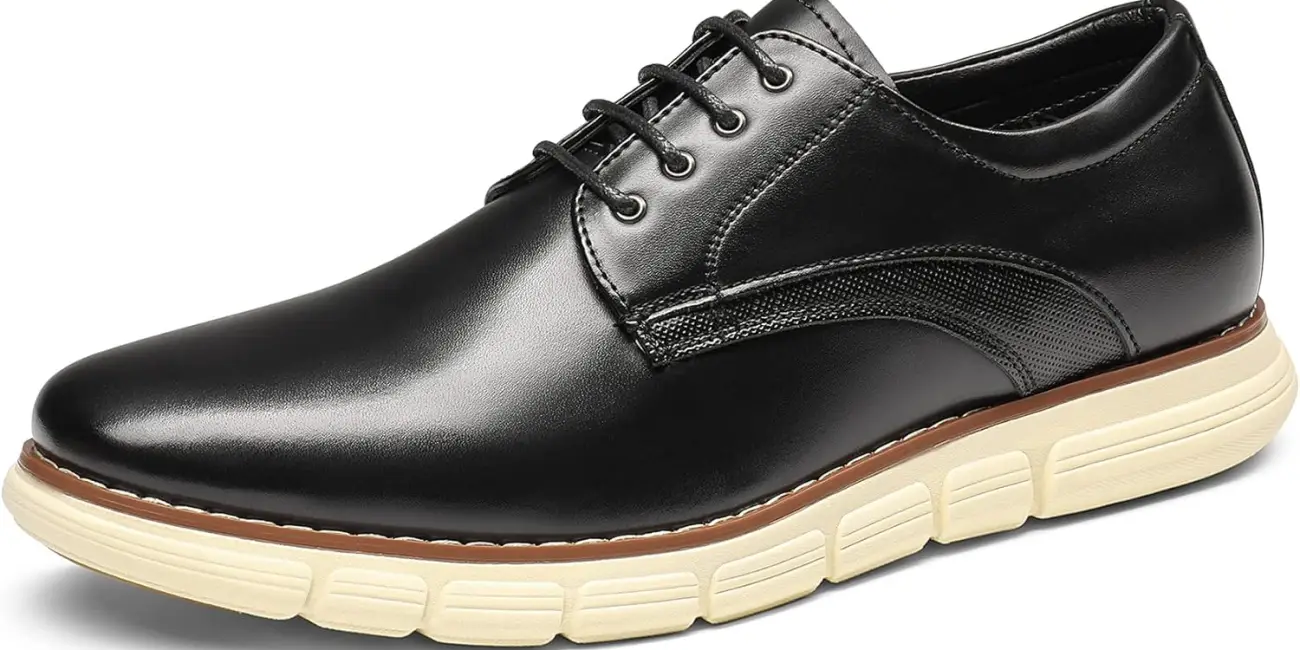 Zapatos Bruno Marc Oxfords Clásico Derby para hombre