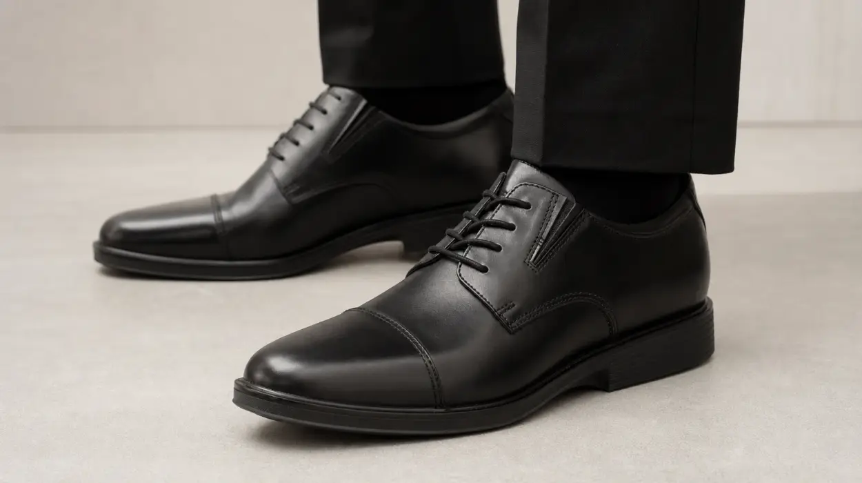 Zapatos Clarks Tilden Cap Oxford de cuero para hombre