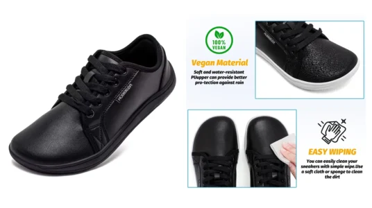 zapatos minimalistas Hobibear con punta ancha unisex