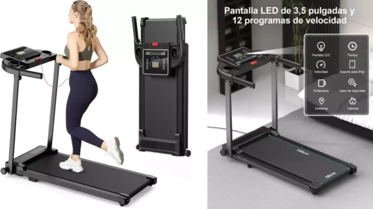 cinta de andar y correr barata en Amazon