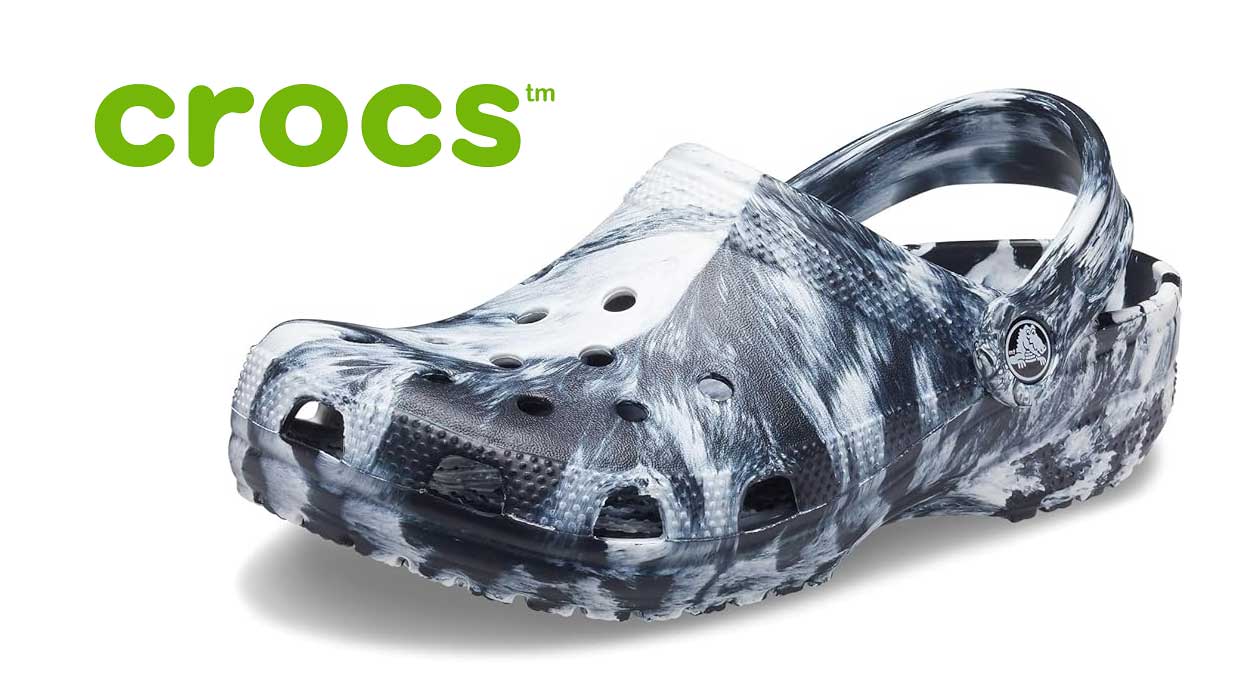 Zuecos Crocs Marbled