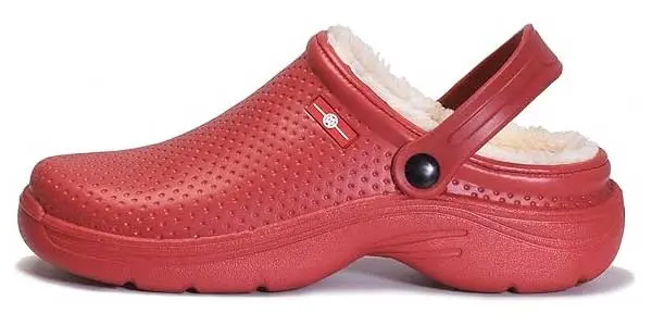 Zuecos mullidos tipo crocs oferta